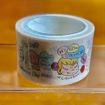 Amazon.co.jp: 奈良美智 60th マスキングテープ 4個セット